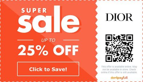 dior coupons 2021|Dior beauty coupon.